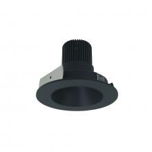 Nora NIO-4RNDC27XBB/10 - 4" Iolite LED Round Reflector, 1000lm / 14W, 2700K, Black Reflector / Black Flange