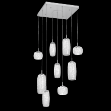 Hammerton CHB0091-09-CS-C-C01-L3 - Vessel Square 9pc Multi-Pendant