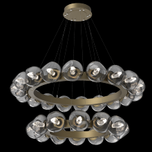 Hammerton CHB0095-2T-GB-GS-CA1-L1 - Luna Two-Tier Radial Ring