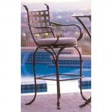 Kalco F200BA - Vine Swivel Bar Stool With Arms