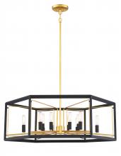 Minka Metropolitan N7855-707 - SABLE POINT - 12 LIGHT PENDANT